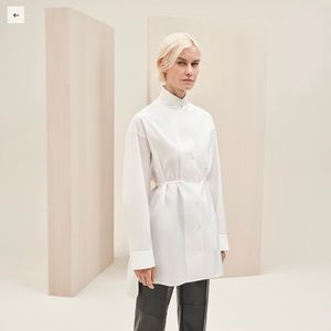 HERMÈS Chemise à liens